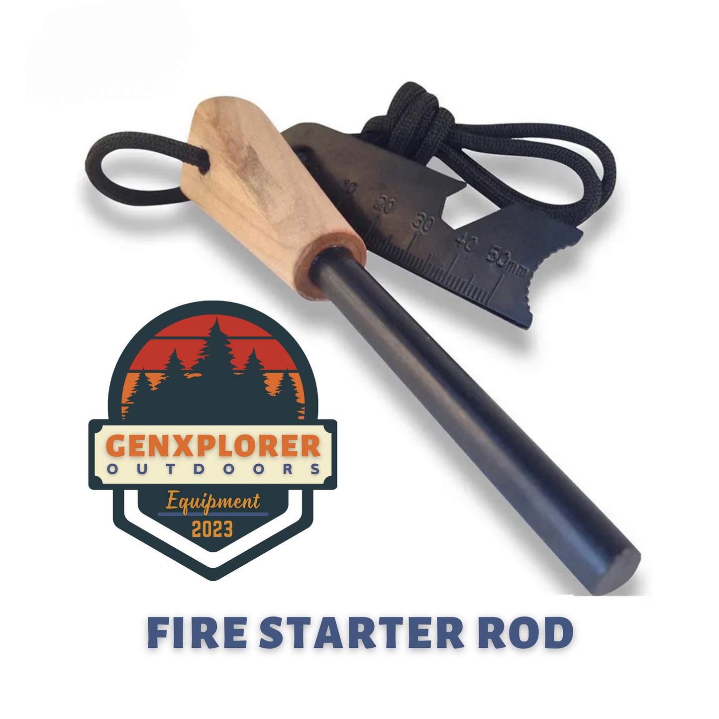 Magnesium Fire Starter Rod